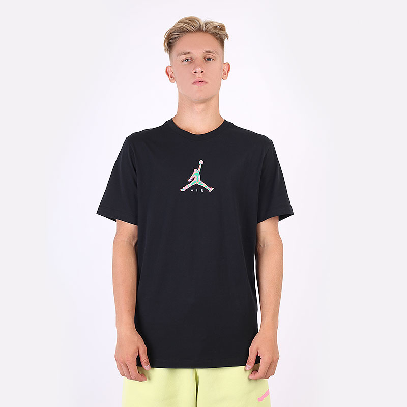 мужская черная футболка Jordan 23 Swoosh Short-Sleeve Crew CZ8378-010 - цена, описание, фото 3